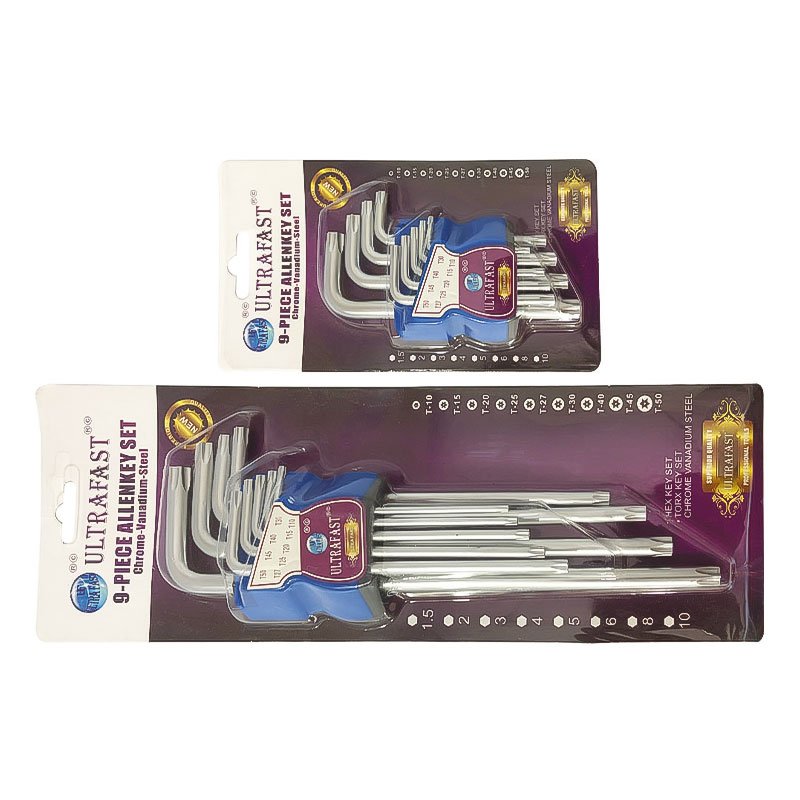 ALLENKEY TORX SETS 9 PCS
